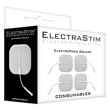 ElectraStim Square Self-Adhesive ElectraPads (4 Pack) Toys My Amazing Fantasy